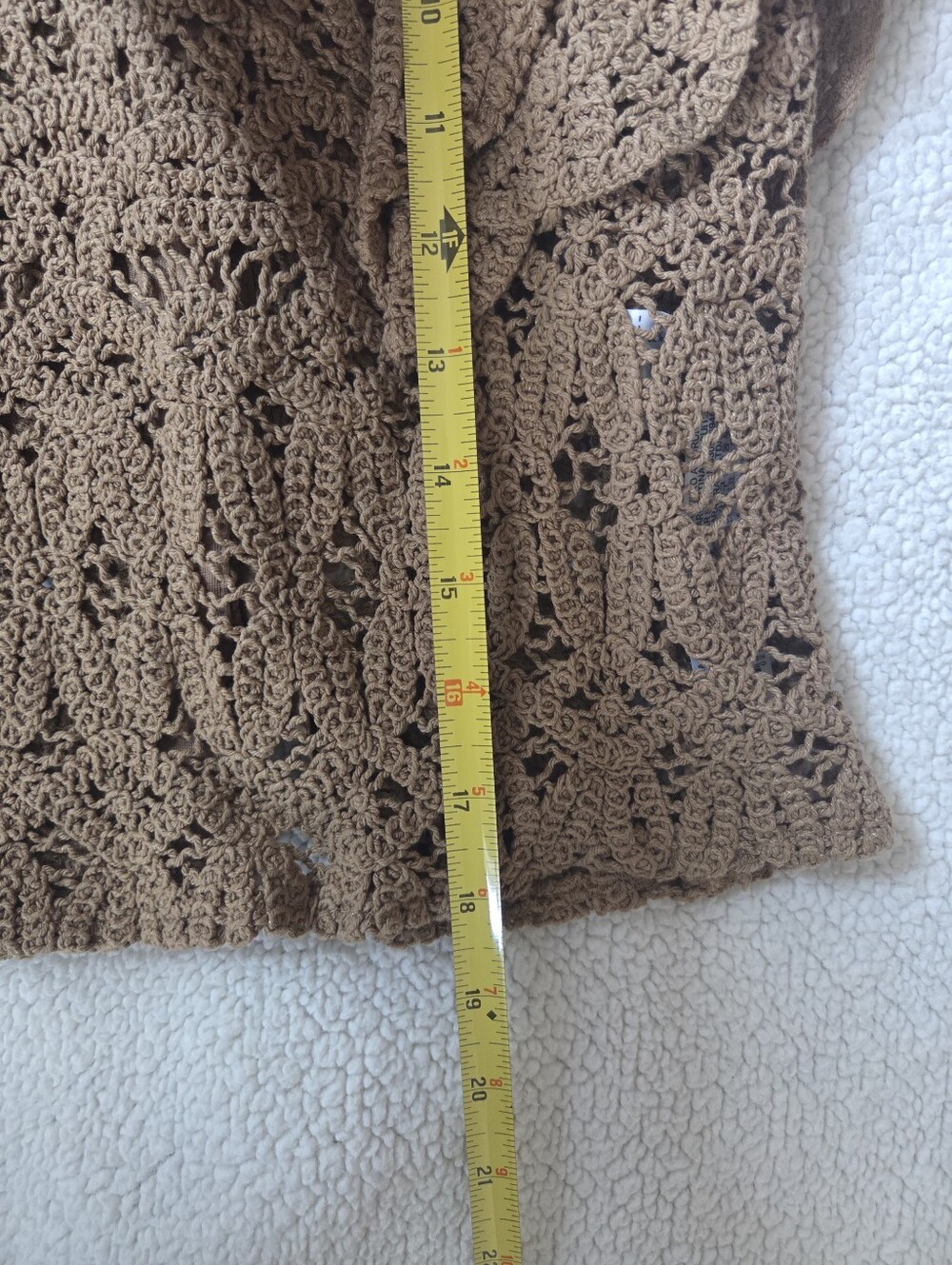 Zara Crochet Crop Top - Picture 7 of 9